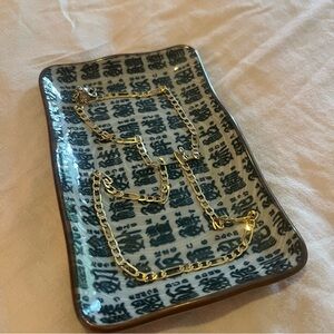 Gold Figaro Chain 24 Inches